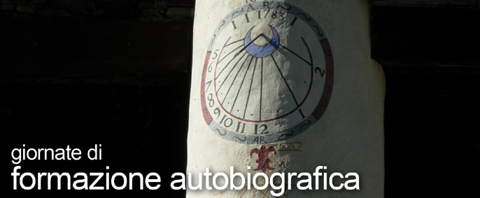 giornate di formazione autobiografica